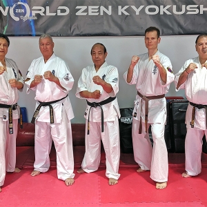 At the Zen Kyokushin opening in Sydney